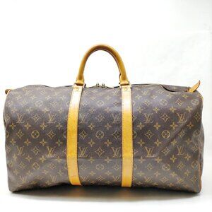 Louis Vuitton Keepall 50 Brown Monogram Travel Bag mon-811-091325